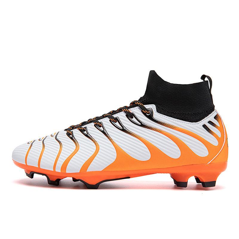 Large size football shoes AG long nails TF broken nails boys and teenagers lawn game training sneakers