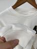 Early Autumn Off-White Women's Crew Neck Fleece Sweatshirt with Hand-Cranked Embroidery