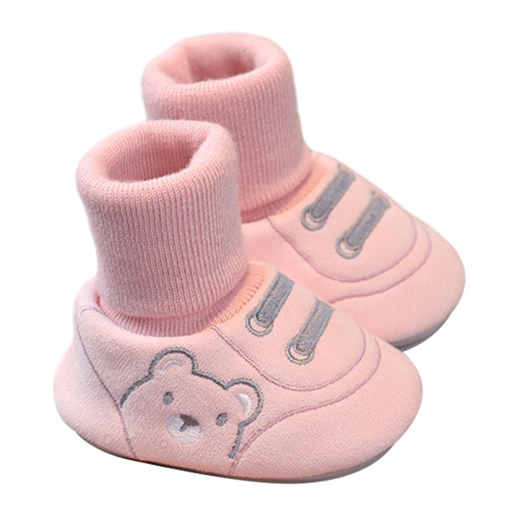 Kleinkindschuhe Babysocken Schuh Säugling Cartoon Kinder Jungen Schuhe Weiche Gummisohle Kind Boden Sneaker Booties Für Baby 0-1 Jahre