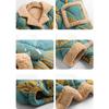 New Autumn Winter Ladies Pajamas Cotton Padded Warm Loungewear Cotton Three-layer Plus Sleepwear Large Size Homewear Suit