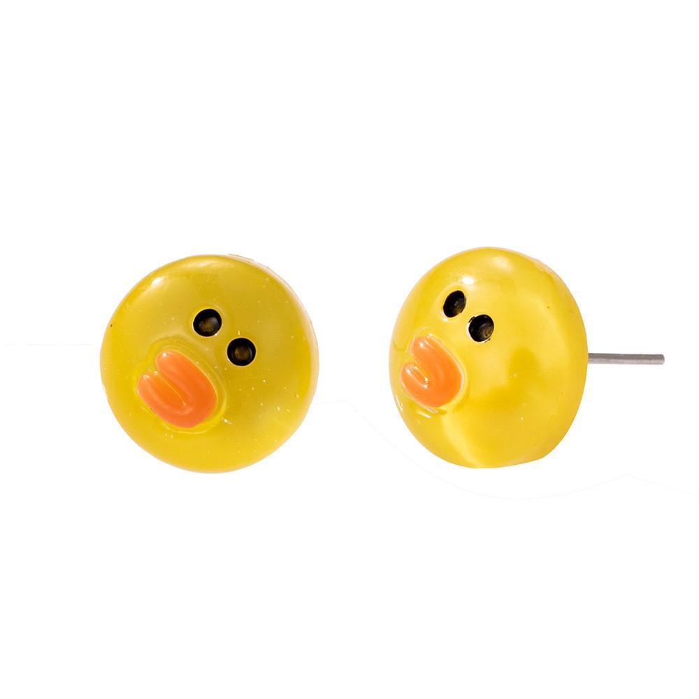 Duck Popular Resin And Frog Earrings Elegant And Simple Jewelry Animal