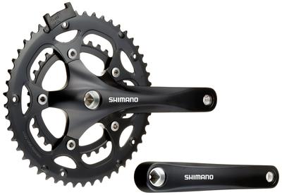 SHIMANO Přední řetězové kolo 170 mm 8S Kompatibilní BB čtyřhranný hřídel UN 110 mm EFCRS200C04X CLARIS (SILNICE) FC-RS200 50×34T (MM110)
