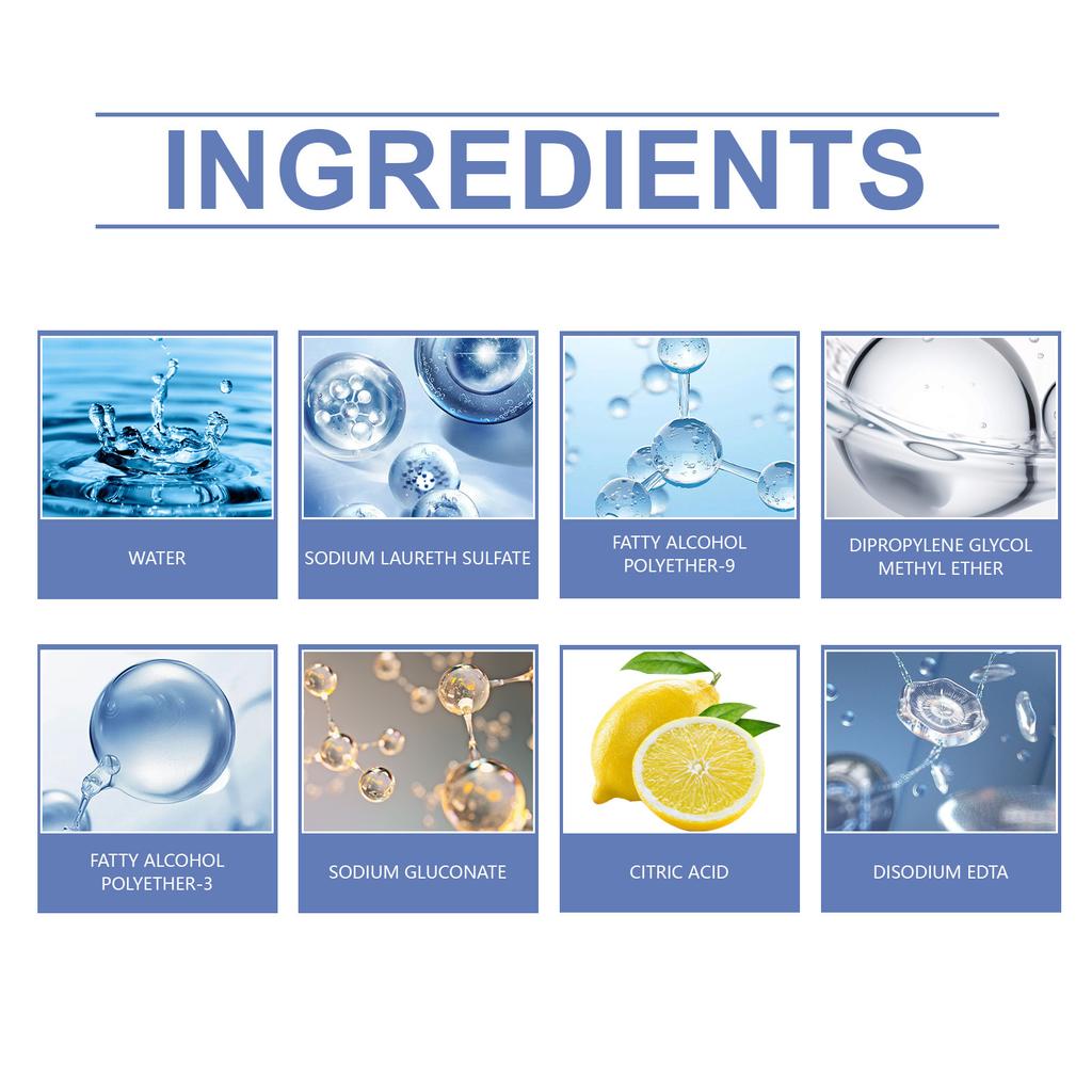 Car Interior Cleaner Upholstered Seats, Instrument Panels, Convenient Stain Removal Foam Cleaner For Cars 100ml