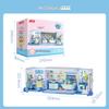 Jiaqi Blocks: Princess Nanci Bedroom & Music Room Set - Stackable House Street Scene Ornaments for Girls