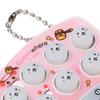 Hamster Button Toy Keyring Mini Hamster Memory Game Toy Electronic Hamster Button Game Machine Pink
