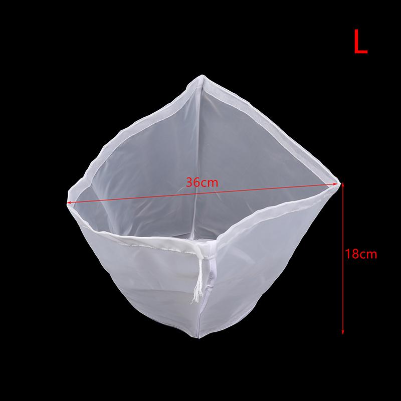 Soybean Filter Net Bag Nylon Liquid Filter Net Milk Coffee Filter Net Bag Reusable Fine Mesh Squeeze Strainer Bag Kitchen Tool