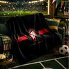 Atletico Paranaense Crest Throws Blanket Flannel Blankets Plush for Couch Bed Gifts for Men Women Travel picnic blanket Christmas fan gifts