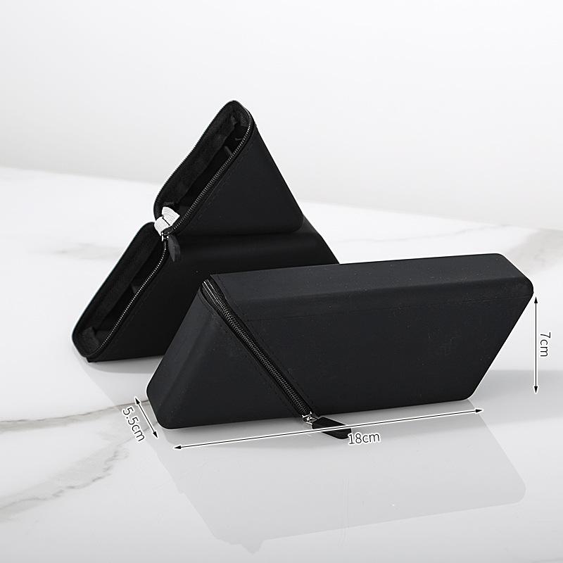 Faltbarer Silikon-Stifthalter - Große Kapazität, erweiterbarer Stiftebecher für Schreibtisch, Arbeitszimmer & Büro, tragbares Geschenk für Schüler/Lehrer