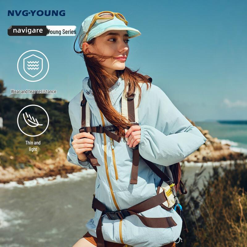 Женская легкая уличная куртка с капюшоном NVG·YOUNG L