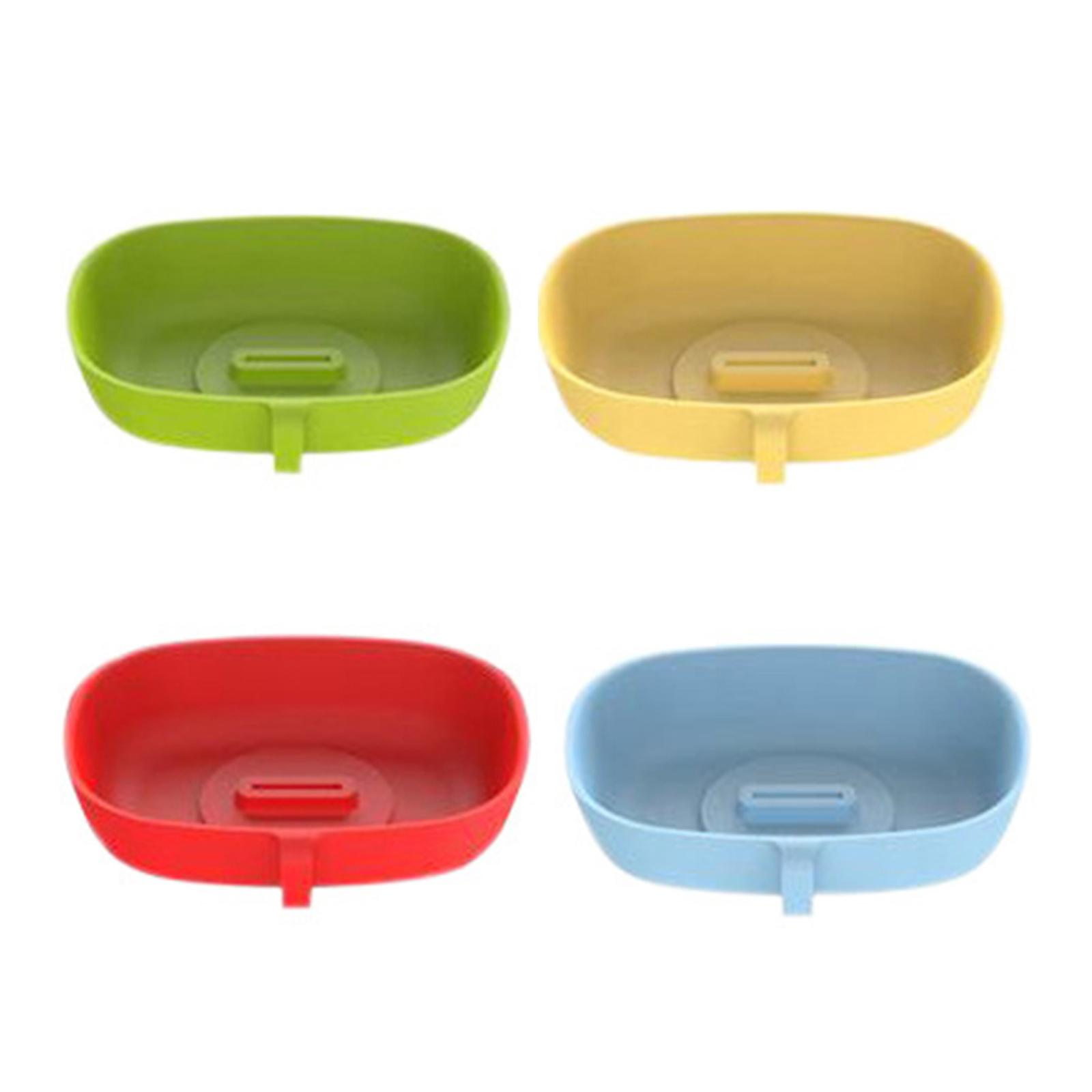 Silicone Ice Cream Holder Set of 4 Reusable Multifunctional Ice Pop Stand and Drip Catcher for Home Kitchen Use One Size