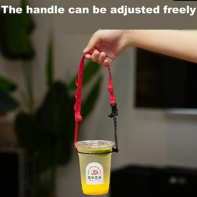 Outdoor Tools Strap Adjustable Water Bottle Carrier Sling with Handle Strap Multi-functional Camping Tool for Beverage for Easy