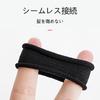 Hair tie black rubber band no marks ponytail ring high elasticity holder thick stylish accessory outer diameter 4cm (standard circular)