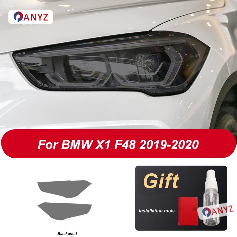 2 Pezzi Pellicola Protettiva Fari Auto Fari Nero Trasparente TPU Adesivo Pretagliato Per BMW X1 F48 2015-Presente Accessori