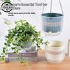 Vaso de Flores Transparente Suspenso Para Pessoas Preguiçosas Auto-irrigante Hidropônico Resina Grande Diâmetro Resistente a Quedas Shampoo