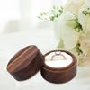 Box, Small, Rustic, ,Multiuse Round Holder for Commitment Proposal Engagement Birthday Wedding Decor