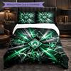 Werder Bremen Football 3 Piece Bedding Set Soft Duvet Cover Set with Pillowcases Printed Bedroom Decor Set for Home