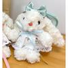 Cartoon 4-inch Pendant Keychain Atmosphere Doll Cute Rabbit Backpack Accessories Grab Machine Doll Boutique