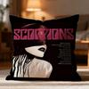 Popular S-Sscorpionses Cushion Cover Soft Washable Pillow Case Multi-Scene for Couch Bed Travel Office Use