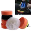 7pcs 3" Car Polishing Buffing Pad Wheel Kit+M14 Drill Adapter for Car Buffer