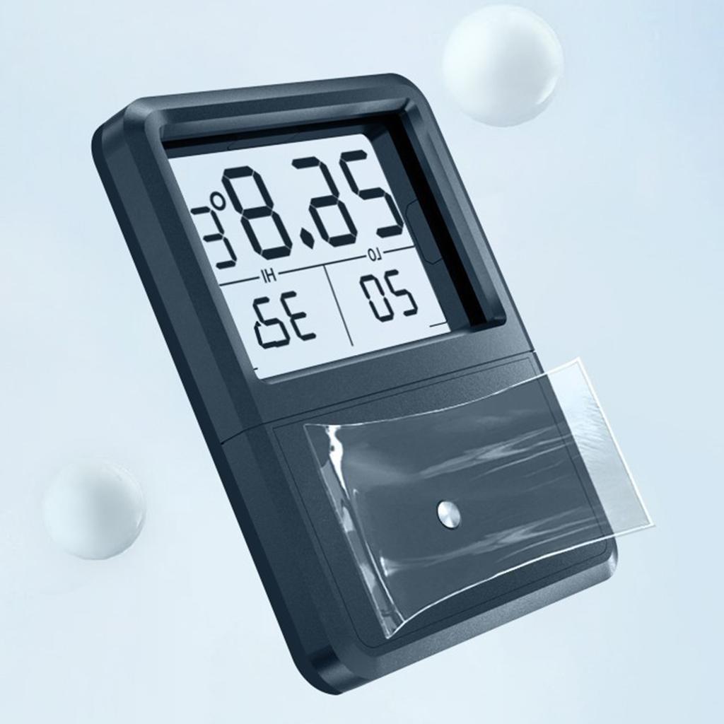 Elektronisches Aquarien-Wasserthermometer Leicht ablesbares Digitaldisplay Wassertemperatur-Messwerkzeug für Aquarium