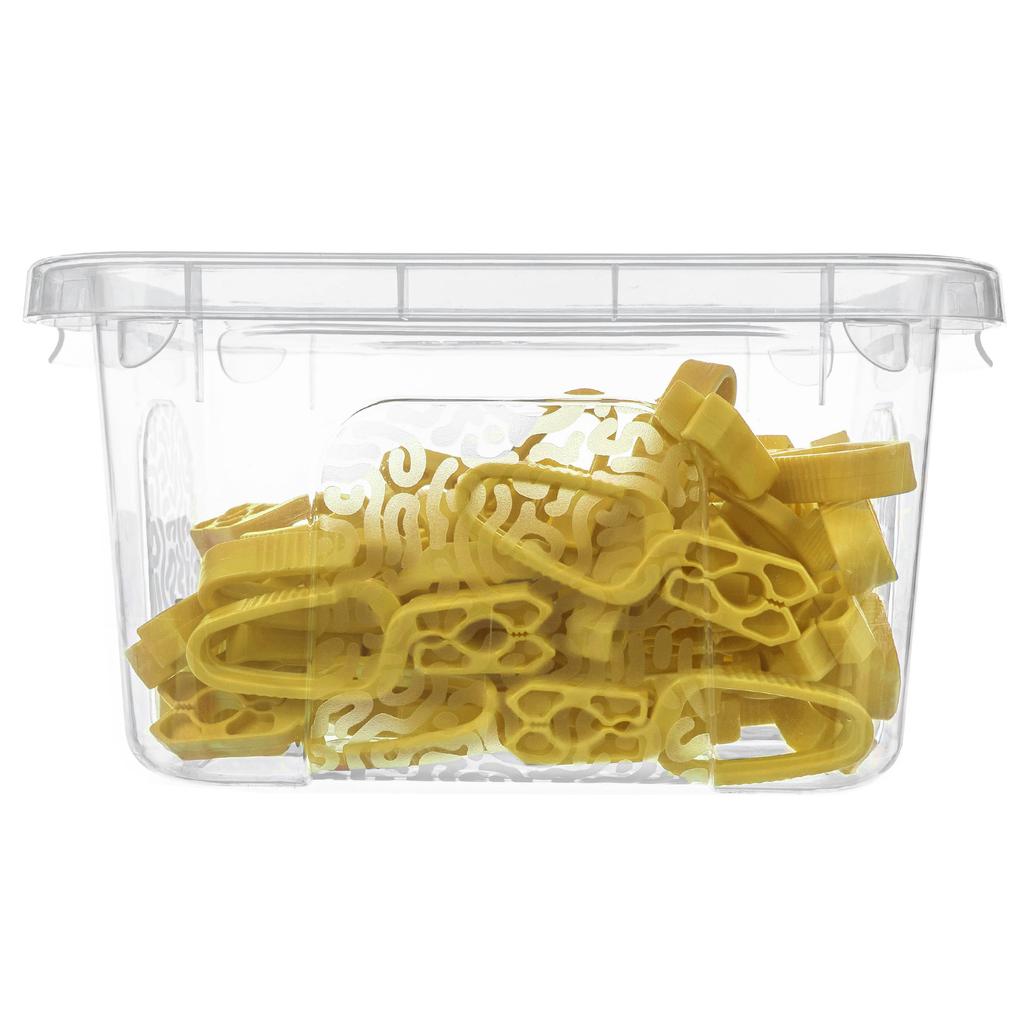 KADAX Laundry Pegs Clothes Pegs Underwear Pegs Washing Frogs 50 Pcs + Container