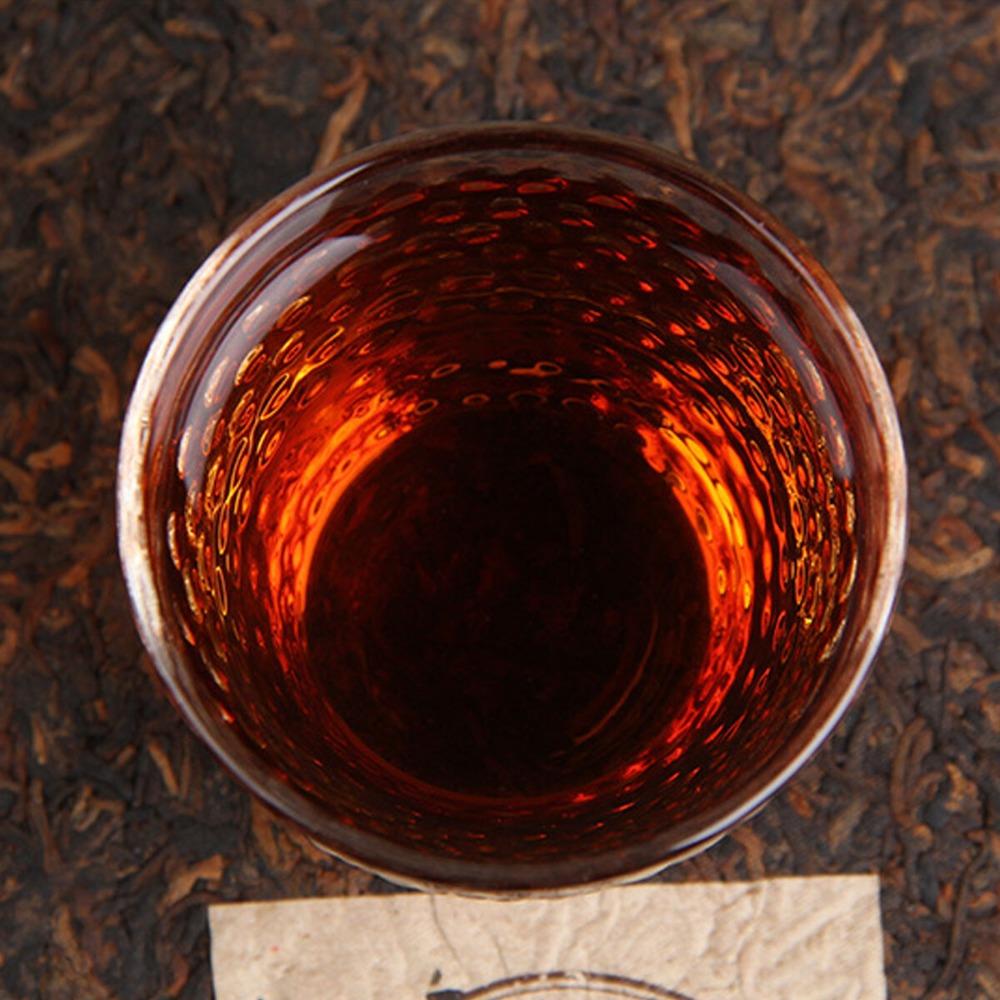357g Lao Ban Zhang Ripe Pu-erh Tea Ancient Tree Golden Bud Yunnan