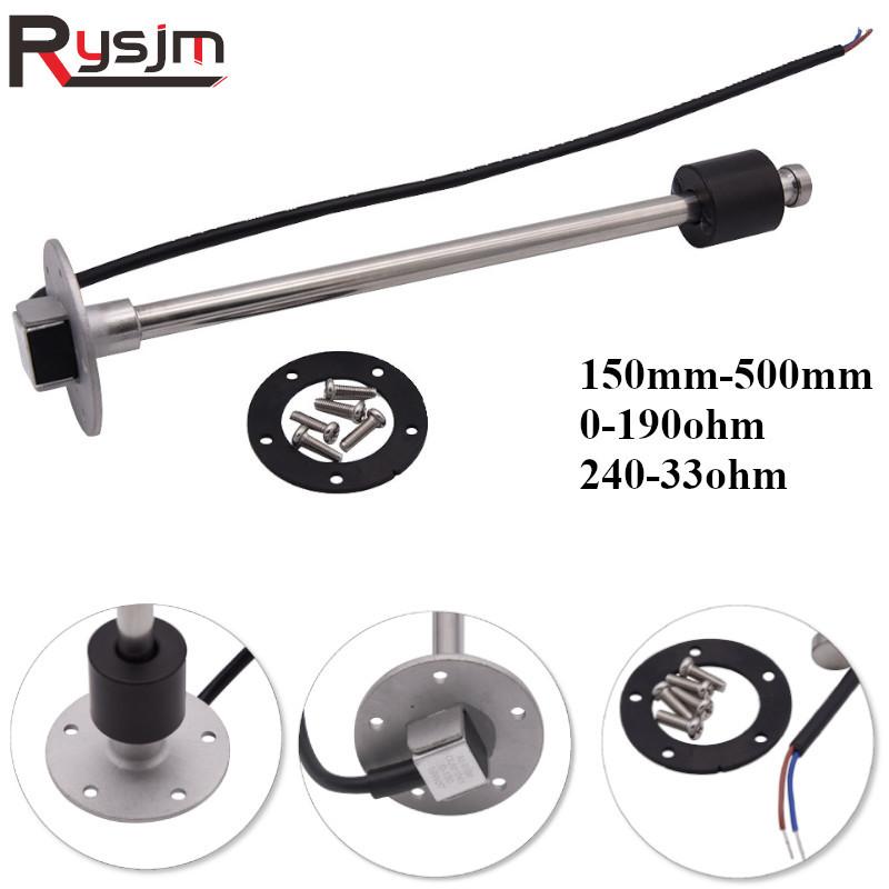 450mm 400mm 350mm 300mm 250mm 200mm 150mm Fuel Sender Unit Boat Car Fuel Level Gauge Sensor for marine boat yacht