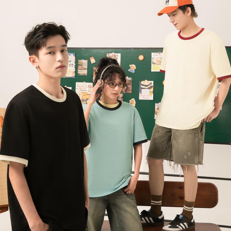 MINISO Men's 2025 Summer Trendy Cotton T-Shirt