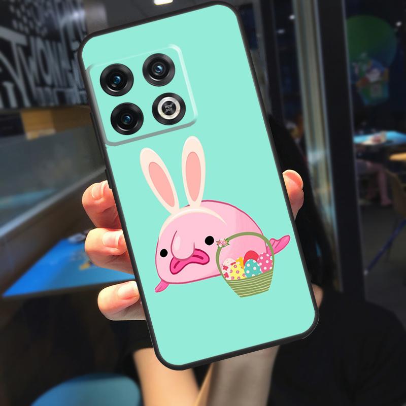 Cute Blobfish Funda For OnePlus 13R 13 12 R 11 9 10 Pro 8T 9RT 10T OnePlus Nord CE 4 2 3 Lite N20 N30 Case