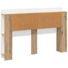 Headboard Cabinet Artisan Oak 160 Cm Engineered Wood