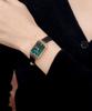 Lollalojeu Ms. Lola Malachite Textured Quilted Women'S Leather Watch