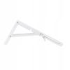 2X Foldable Table Top Shelf Support Bracket Strong Durable - 400 White Tmy