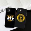 Tv Y-yellowstoneS Logo Silicone Case For IPhone 16 15 14 13 12 11 Pro Max Plus X XS MAX Shockproof Matte Cover