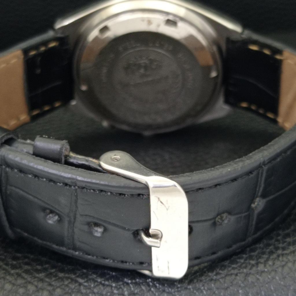 VINTAGE ORIENT AUTOMATIC 46941 JAPAN MENS WHITE COLOR DIAL WATCH A700644-5 R204-a700644