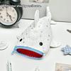 Cute Shark Shaped Pencil Case Large Capacity Stationery Bag Cute Storage Pouch Creative Animal Stationery Pouch For Student Gift