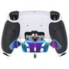 eXtremeRate Metal Version Chameleon RISE4 V3 Back Remap Kit with Rubber Grip for PS5 Controller Upgrade Board Black Back Shell with Rubber Grip 4