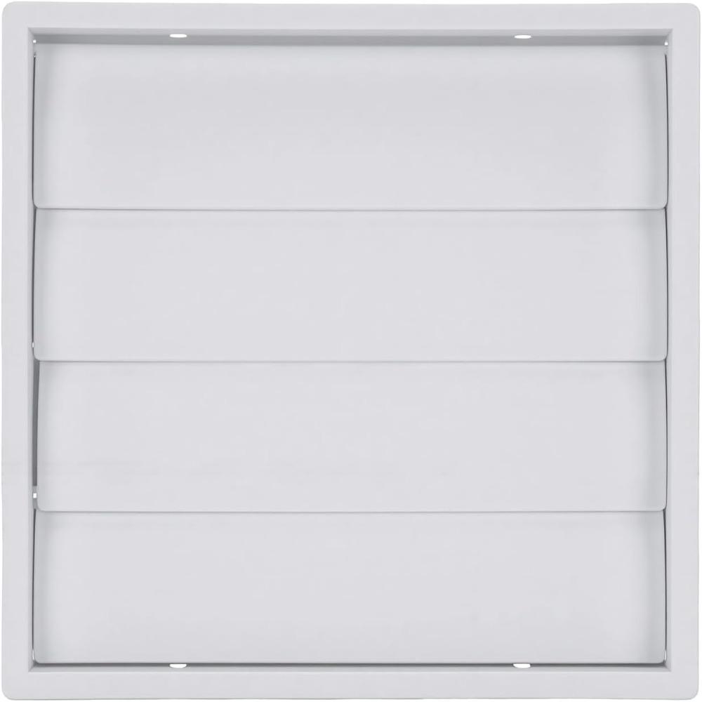 ABS Material Louvered Vent Cover Dustproof Mesh Exhaust Vent Cover Outside Exhaust