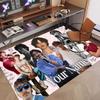 Custom Name Crystal Velvet Rug,Benson Boone Comfortable Anti Slip Floor Mat For Room Decoration