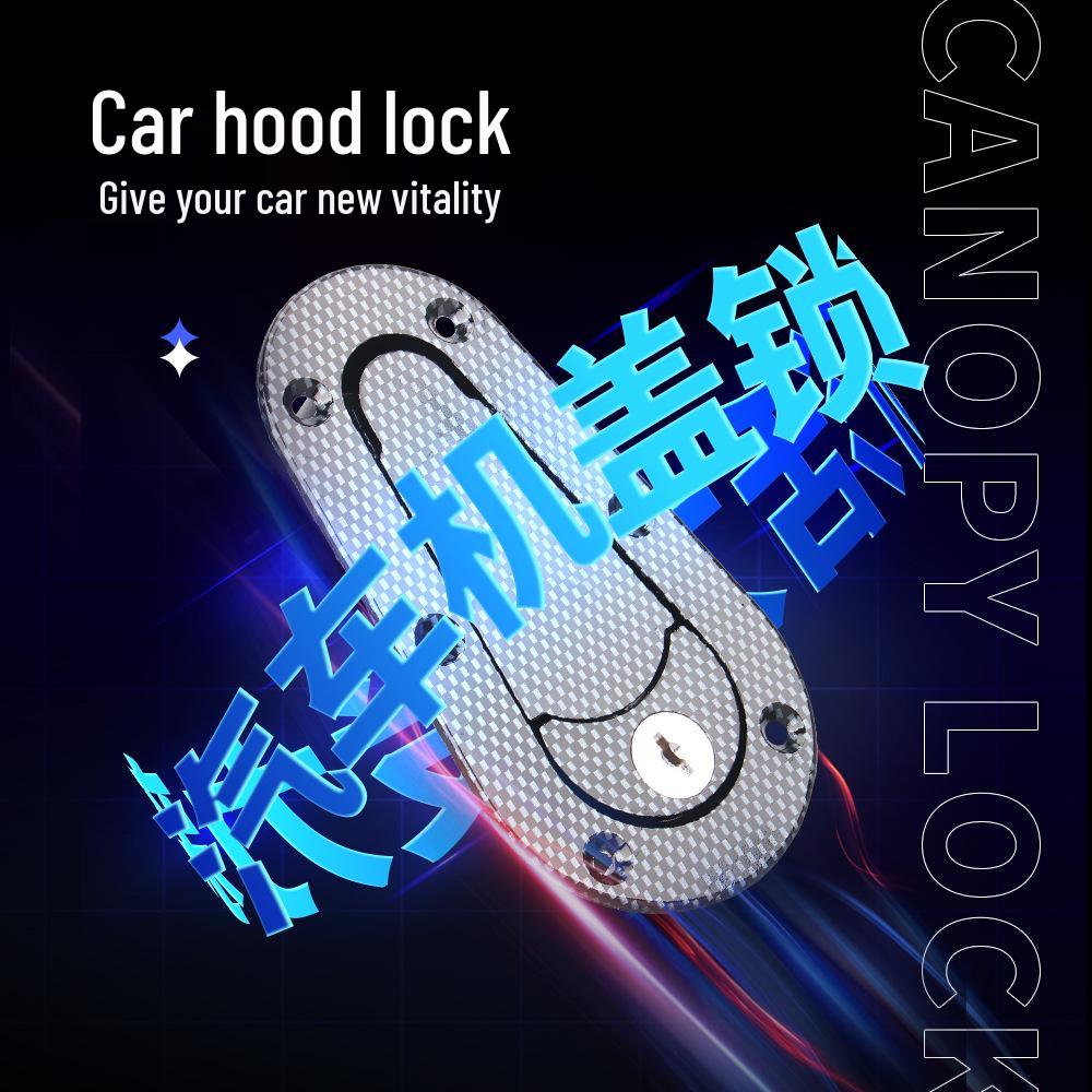 

Racing Car Front Engine Hood Lock with Water Transfer Printing Modification With Lock Version