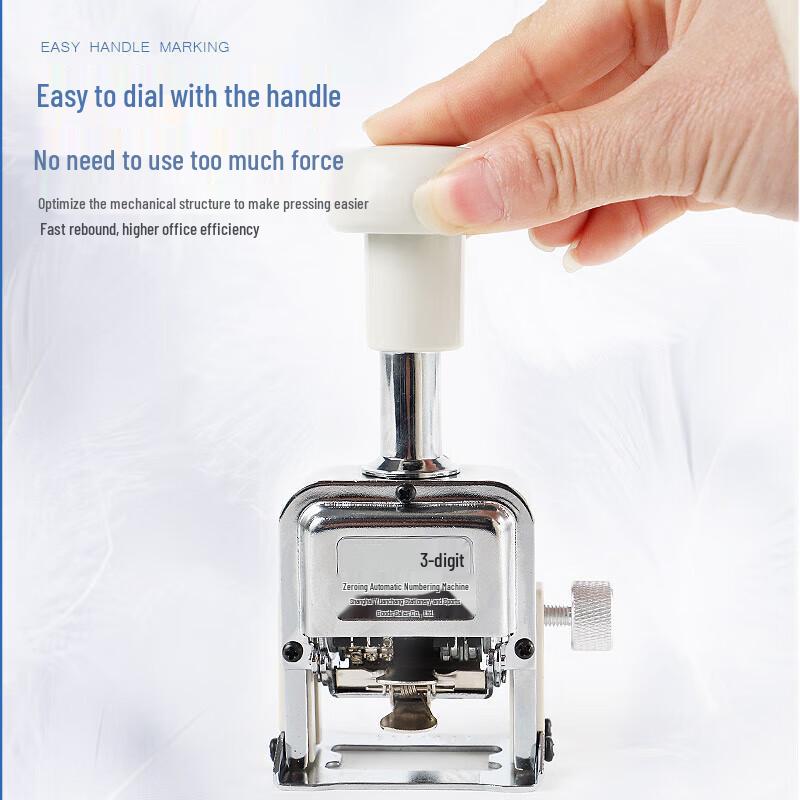Automatic Reset Page Numbering Machine