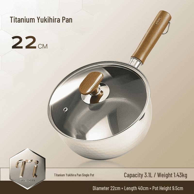 Kims Cook Titanium Non-stick Saucepan