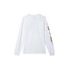 Vans Loose Fit Casual Graphic Print Crew Neck Long Sleeve T-Shirt Men Tops White VN0A5KCTZAS