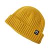 EIGHTVOLUME Ev Fleece-Lined Ribbed Short Beanie (Yellow)