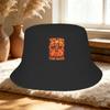 Tung Tung Tung Sahur Meme Bucket Hats for Girl Summer Italian Brainrot Sun Hats Unique Design Foldable for Fishing Caps Headwear