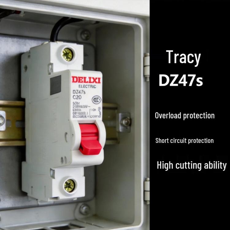 Delixi DZ47s-63 1P C 1A-63A Smart Mini Circuit Breaker