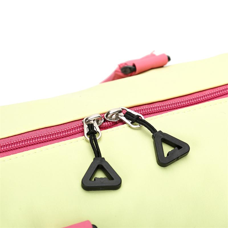 Contrast Color Travel Bag Women's Multi-Layer Storage Bag Crossbody Bag