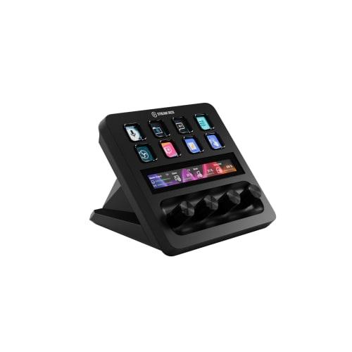 Elgato Stream Deck + XLR ? Workflow Controller, Audio Mixer, Customizable Macro Keys/Dial/Touch Strip, XLR to USB Microphone Interface, USB-C Connecti