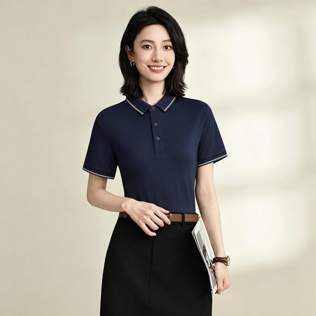 2026 Women's Summer Quick-Dry Golf Polo: Breathable, Short Sleeve, Custom Team Shirt