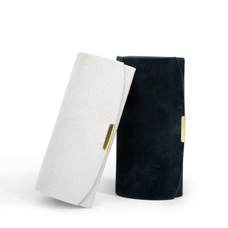 Exquisite and Portable Mini Jewelry Storage Box for Women's Business Trips Anti-oxidation Light Luxury Velvetring Jewelry Box