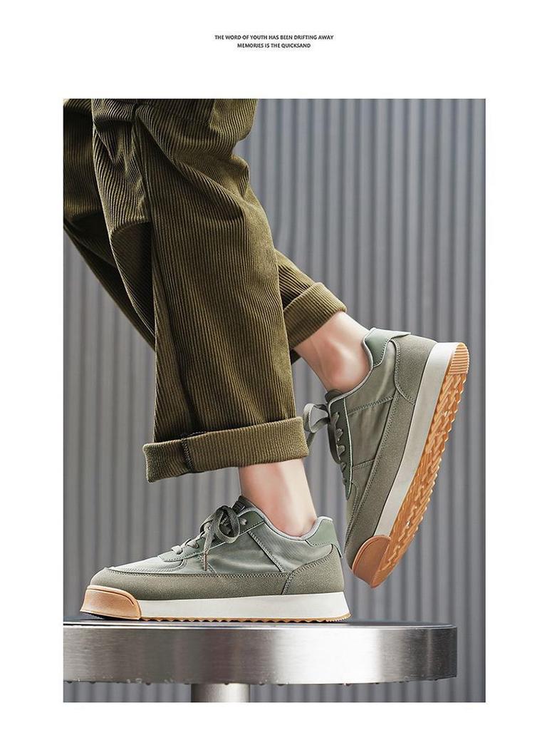Forrest Gump Men's Breathable Summer Casual Sneakers with Thick Sole and Height Boost